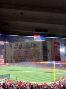 Top LA Anaheim Angels Pitching Aussicht Griffin Konserven MLB Debütticket Stub - Bild 1 von 2