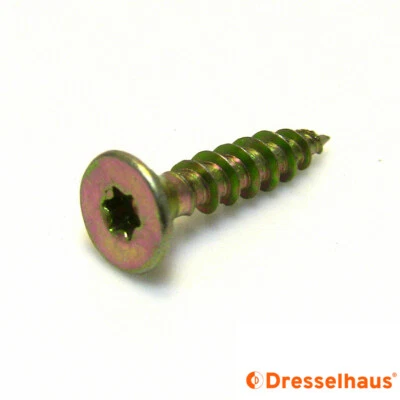 Spanplattenschrauben JD79 Vollgewinde Torx Größen 3x12-5x25