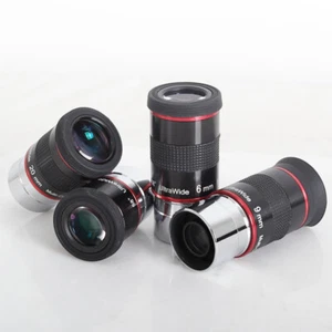 Angeleyes Telescope Eyepiece 1.25" 68 Degree Ultra Wide Angle 6mm/9mm /15m /20mm - Picture 1 of 8