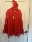Vetements , Logo Parka Jacket In Red Nwt (As Is)