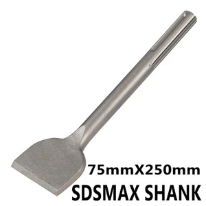 SDS MAX Chisel 75X250mm Electric Hammer Tile Chisel for Wall Concrete Removal - Bild 1 von 8