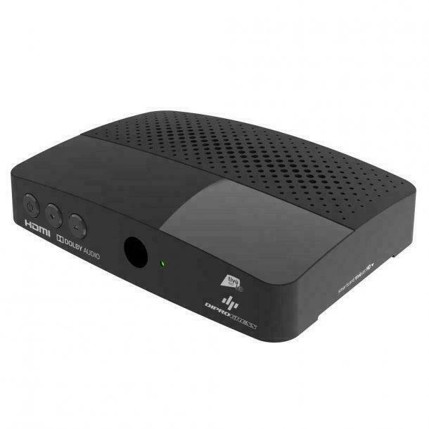 DiProgress DPTVSAT21 FHD Decoder Satellitare - Nero