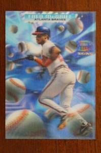 1995 Topps DIII Zone 1994 Hot Streak DIIIZ4 Fred McGriff Atlanta Braves Baseball