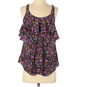 Rebecca Taylor Bluse Seide Blumen Rüschen Gr.0 - Bild 1 von 3