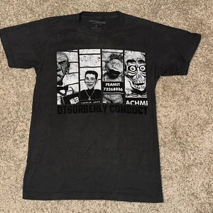 The Jeff Dunham Show Disorderly Conduct Tour Dates Graphic T-Shirt Size Small - Picture 1 of 4