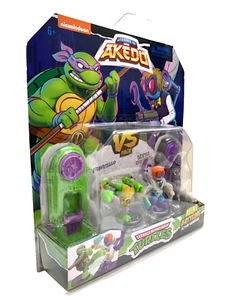 TMNT Legends Of Akedo Donatello vs Baxter Action Figure Nickelodean NEW IN BOX - Bild 1 von 7