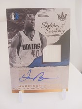 Harrison Barnes Car Patch /299 Panini Short Kings NBA Trading Cards 