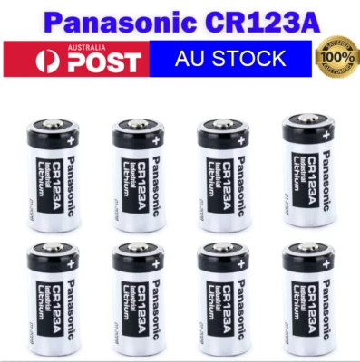 Panasonic Spider Fire CR123A CR17345  Battery CR123 DL123A EL123A F Arlo Camera - image 1 of 4
