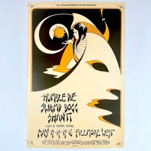 Bill Graham Presents Humble Pie Swamp Dogg Fillmore 1971 BG-280 cantante segunda impresión - Imagen 1 de 7