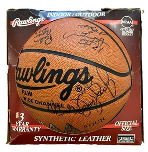 1996-97 Cincinnati Bearcats NCAA Team Signed/Autographed Rawlings Basketball - Picture 1 of 10