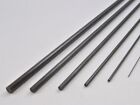 5x 1mm OD x 1000mm Pultruded Carbon Fibre Rods (R1)