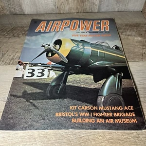 ⭐️ Airpower Magazine November 1975 Kit Carson Mustang Ace VINTAGE 70’s - Picture 1 of 4