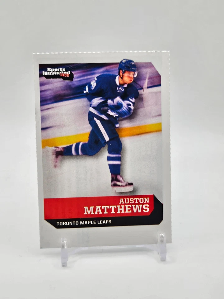 Auston Matthews 2017 Sports Illustrated for Kids SERIES 5 #593 Maple Leafs (SP) - Image 1 of 2