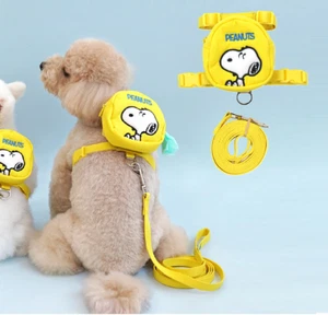 Juego de arnés, correa y bolsa de caca Peanuts SNOOPY PET M-XL + pista - Imagen 1 de 10