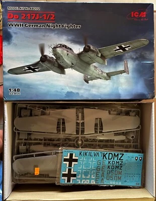 ICM 48272 - Do 217J-1/2 WWII GERMAN NIGHT FIGHTER - 1/48 PLASTIC KIT - Immagine 1 di 4
