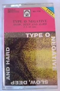 MC Type O Negative – Slow, Deep And Hard (1991) - Zdjęcie 1 z 2