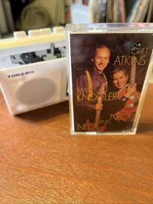 CHET ATKINS MARK KNOPFLER NECK AND NECK Cassette Tape Tested 1990 Rock Folk Rare - Image 1 of 4
