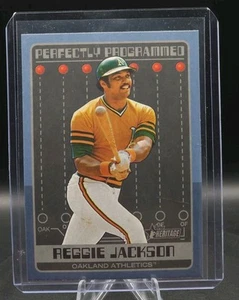 2024 Topps Heritage High Number Perfectly Programmed PP-1 Reggie Jackson - Picture 1 of 2