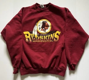 Vintage Washington Redskins Sweatshirt Men’s Sz. L Commanders NFL 90’s Football - Picture 1 of 7