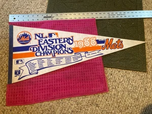1988 New York Mets N.L. EASTERN DIVISION Champions Pennant OFFICIAL LICENSED - Picture 1 of 3
