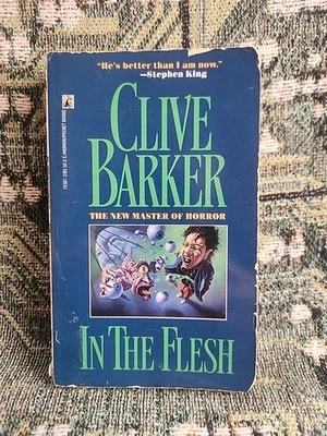 🩸 In The Flesh by Clive Barker (1988)  Vintage Horror Paperback, Pocket Books Foto 1 de 4