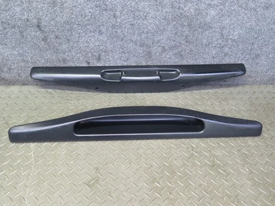 2002-2005 PORSCHE 911 996 LEFT & RIGHT SCUFF TRIM PLATE PANEL W SWITCH SET OF 2 - Image 1 of 4