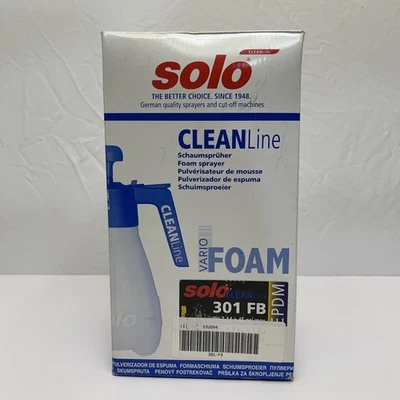 Solo 301-Fb 13/32 Gal. Pulverizador de espuma de una mano Clean Line, tanque de HDPE Foto 1 de 4