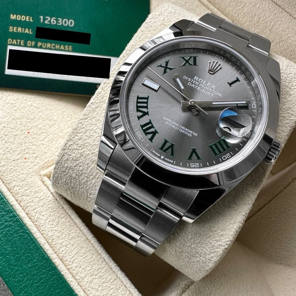 Rolex Datejust 126300 2025 41 mm - Caja y papeles - Wimbledon Foto 1 de 4