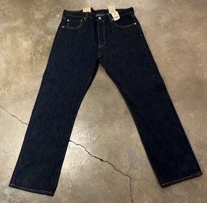 NWT ~ Levi's 501 Original Men's Blue Straight Leg Jeans Size 34 x 30 - Picture 1 of 12