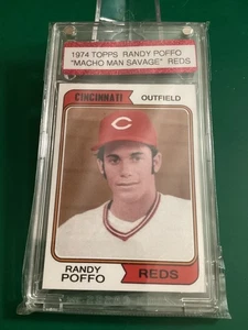 Randy “Macho Man Savage” Poffo Cincinnati Red’s Zion Mag Pro Case red sp tab - Picture 1 of 4