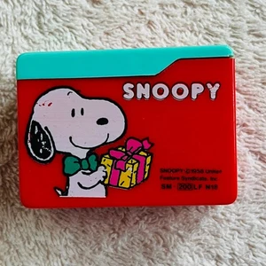 Snoopy Pencil Sharpener Vintage Retro Peanuts Snoop Cute Red export from JAPAN - Picture 1 of 17