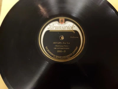 1922 Brunswick 78/THE COTTON PICKERS..Jazz/Dance Orch. - Image 1 of 4