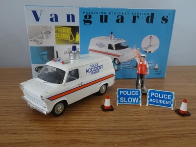 CORGI VANGUARDS NOTTINGHAMSHIRE POLICE FORD TRANSIT MK1 VAN MODEL VA06606 1:43 - Image 1 of 4