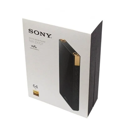 [Japan Version] Sony NW-ZX707 64GB Hi-Res Walkman Digital Audio Player Black New - Image 1 of 4