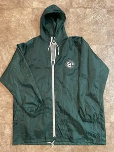 Neu ohne Etikett Defenders Of Wildlife grüne Regen-Windjacke Einheitsgröße - Bild 1 von 4