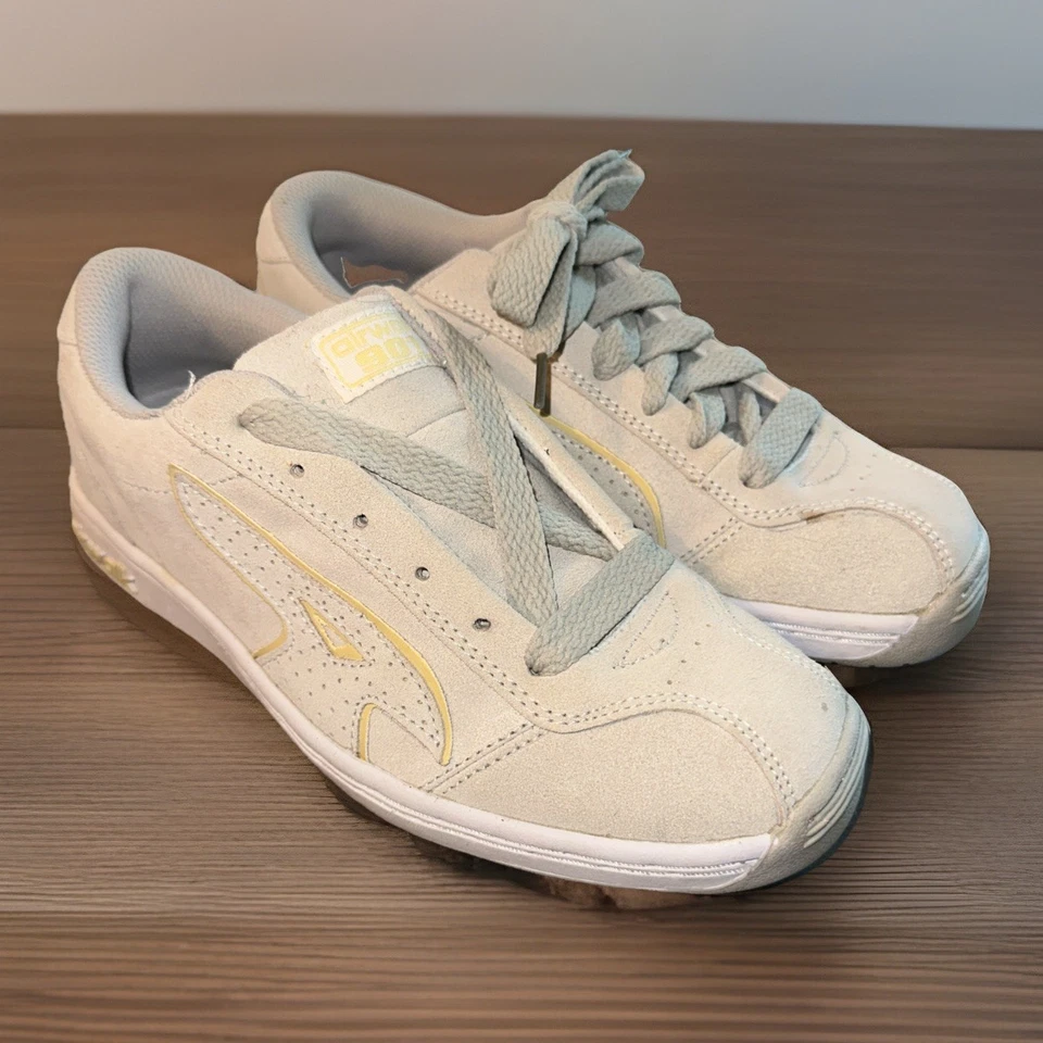 Zapato de Skateboard DE COLECCIÓN AIRWALK 901 CLÁSICO para Mujer Gamuza Crema Talla 7 RARO Y2K Furgonetas Foto 1 de 4