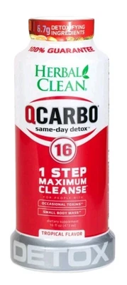 QCarbo 16oz 1 Step Maximum Cleanse Tropical - Image 1 of 3