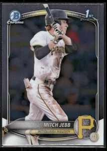 2025 Bowman Chrome 1st Mitch Jebb #BCP-41 PIRATES - Picture 1 of 2
