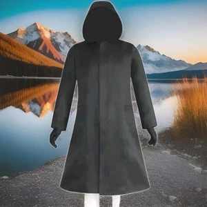 Tuta Unisex Adulto Squid Game Ispirata Front Man Nera Halloween Stagione Grande - Foto 1 di 5