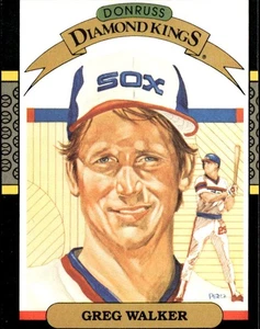 22 Cards - 1987 Donruss Chicago White Sox Baseball Card Lot NM Greg Walker - Picture 1 of 22