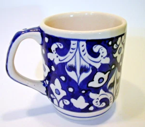 3 x Keramik Tasse blau Handarbeit Pakistan Multan blue Pottery Kashigari Cup Mug - Bild 1 von 19