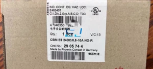 Nuevo disyuntor Phoenix Contact CBM E8 24DC/0.5-10A NO-R 2905744 - Imagen 1 de 2