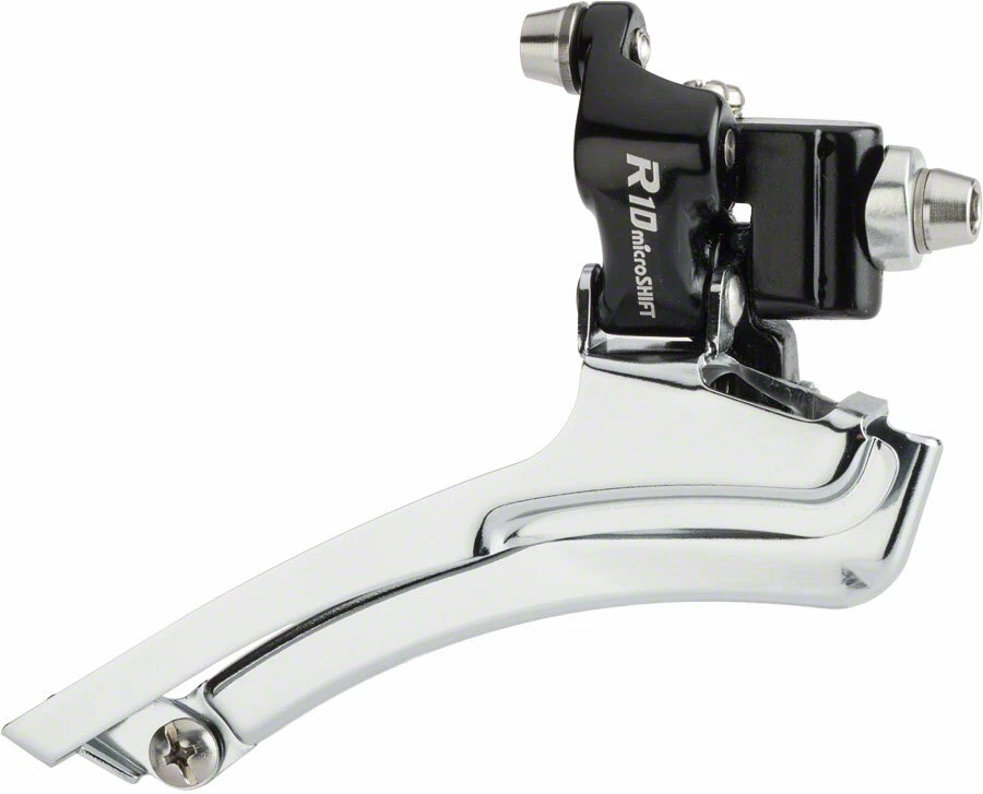 microSHIFT R10 Front Derailleur 10-Speed Triple 50/39/30T 31.8/34.9mm Band - Image 1 of 1