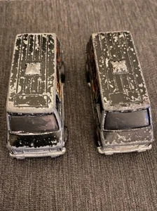 Redline Super Van Hot Wheels Black W/ Flames 1974 74 Hong Kong Vintage Mattel - Picture 1 of 5