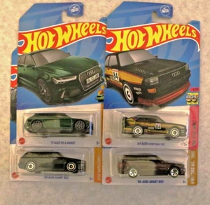Hot Wheels Konvolut 4 Audi alle Neu in OVP Maßstab 1:64 - Bild 1 von 5