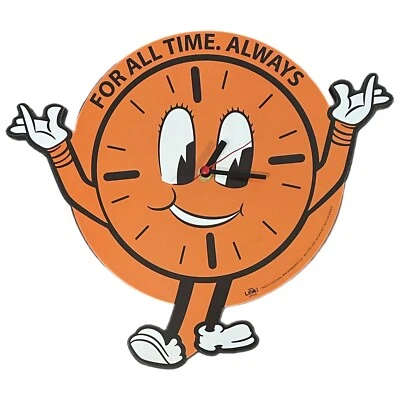 Часы Marvel Loki Miss Minutes For All Time Always оранжевые круглой формы MDF 11,5 дюйма - Изображение 1 из 4