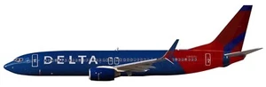 1/144 BSModelle Decals Boeing 737-800 Delta Airlines - Picture 1 of 2
