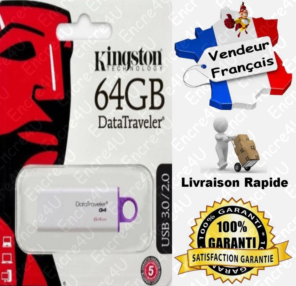 Pen Drive - Kingston 64gb Date Traveler USB 3.0 Dtig4