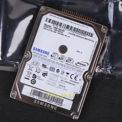 For SAMSUNG HM160HC 160 GB 2.5" 5400 RPM PATA IDE Hard Disk Drive HDD - Image 1 of 2