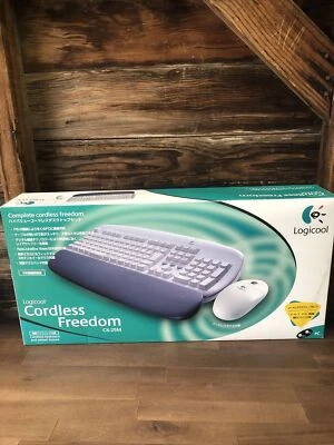 VTG Logicool Cordless Keyboard CK-25M Japanese NOS - Image 1 of 4